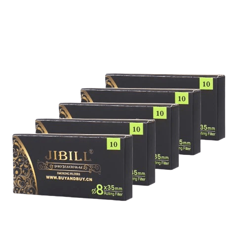 Filtres au charbon actif Jibill 8mm réutilisables x10 - PlantesAFumer