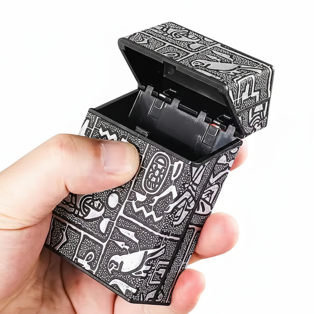 Étui à cigarettes design égyptien