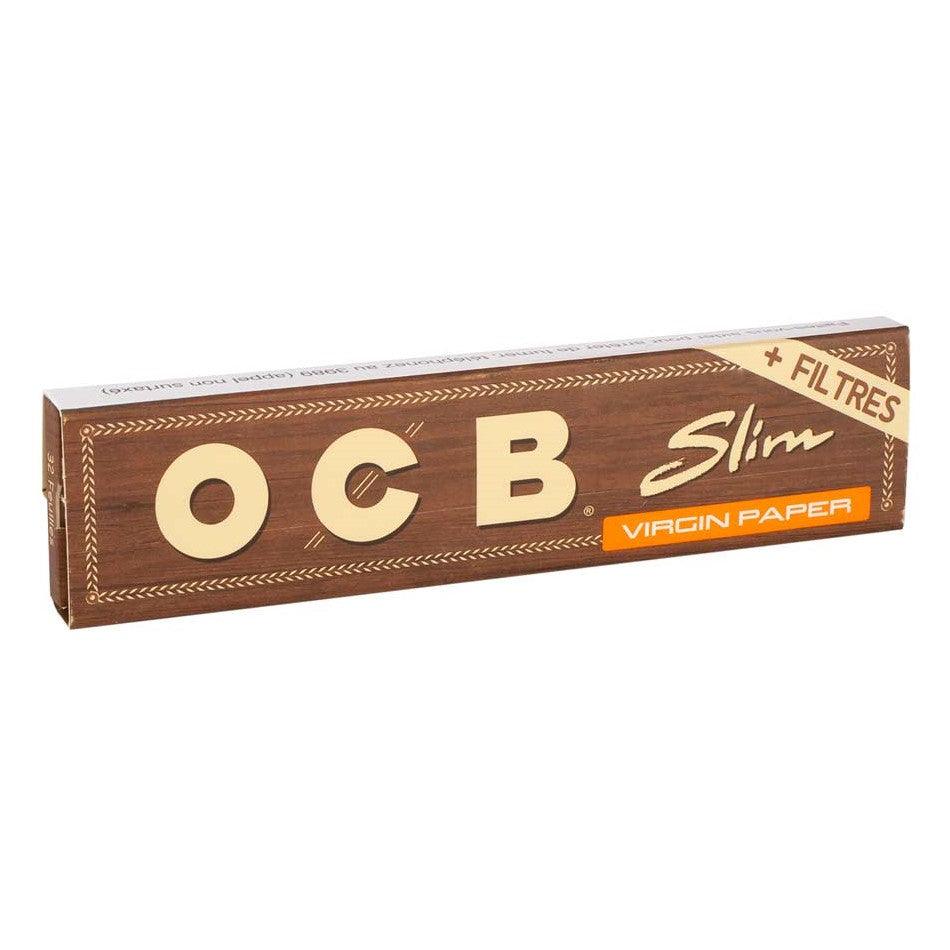 Feuilles OCB Slim Virgin paper + Filtres - PlantesAFumer