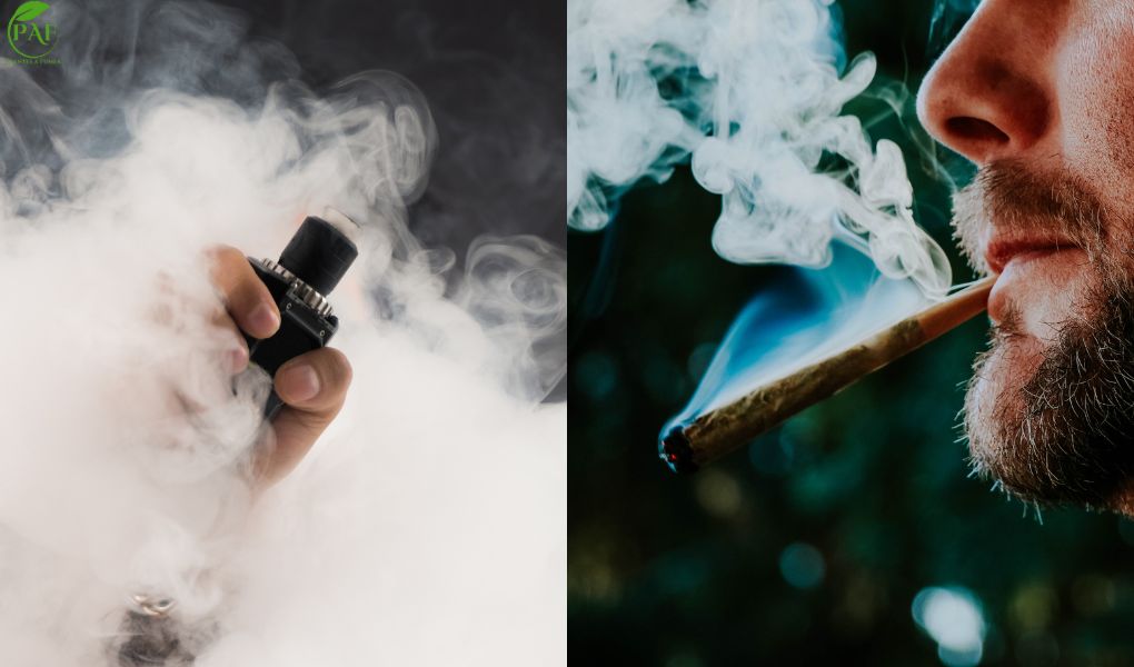 Vaporiser du Chanvre : Est-ce différent que de le fumer ?