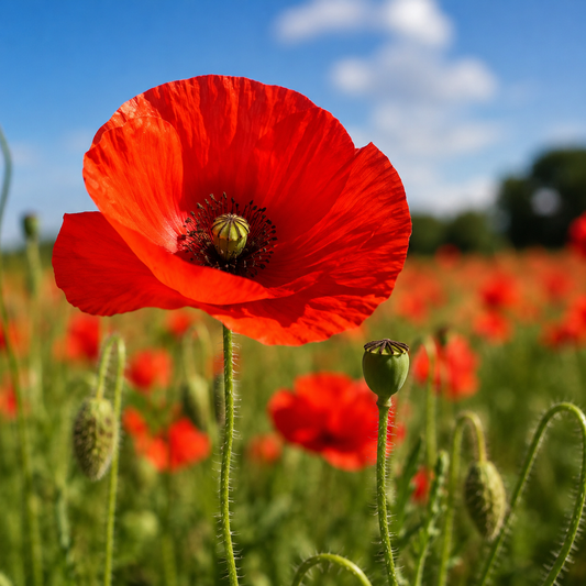 Où trouver du coquelicot ?