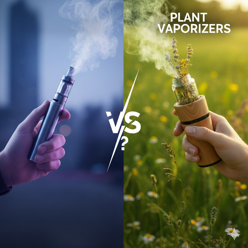 Cigarettes électroniques vs vaporisateurs de plantes : comparaison objective