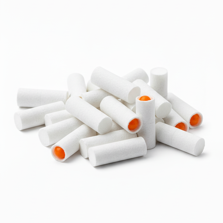 Filtres à cigarettes avec bille de saveur