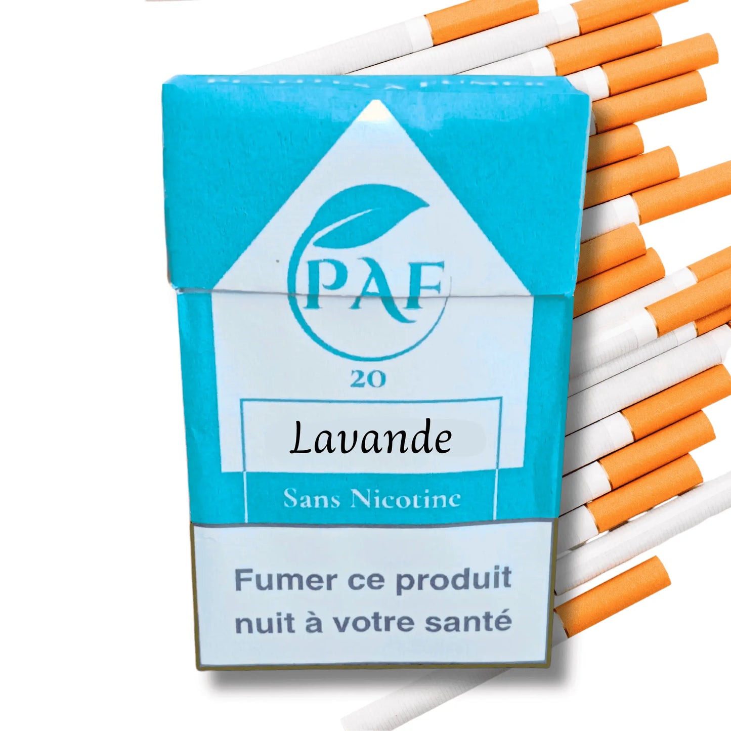 paquet de cigarettes à la lavande. FUmer de la lavande